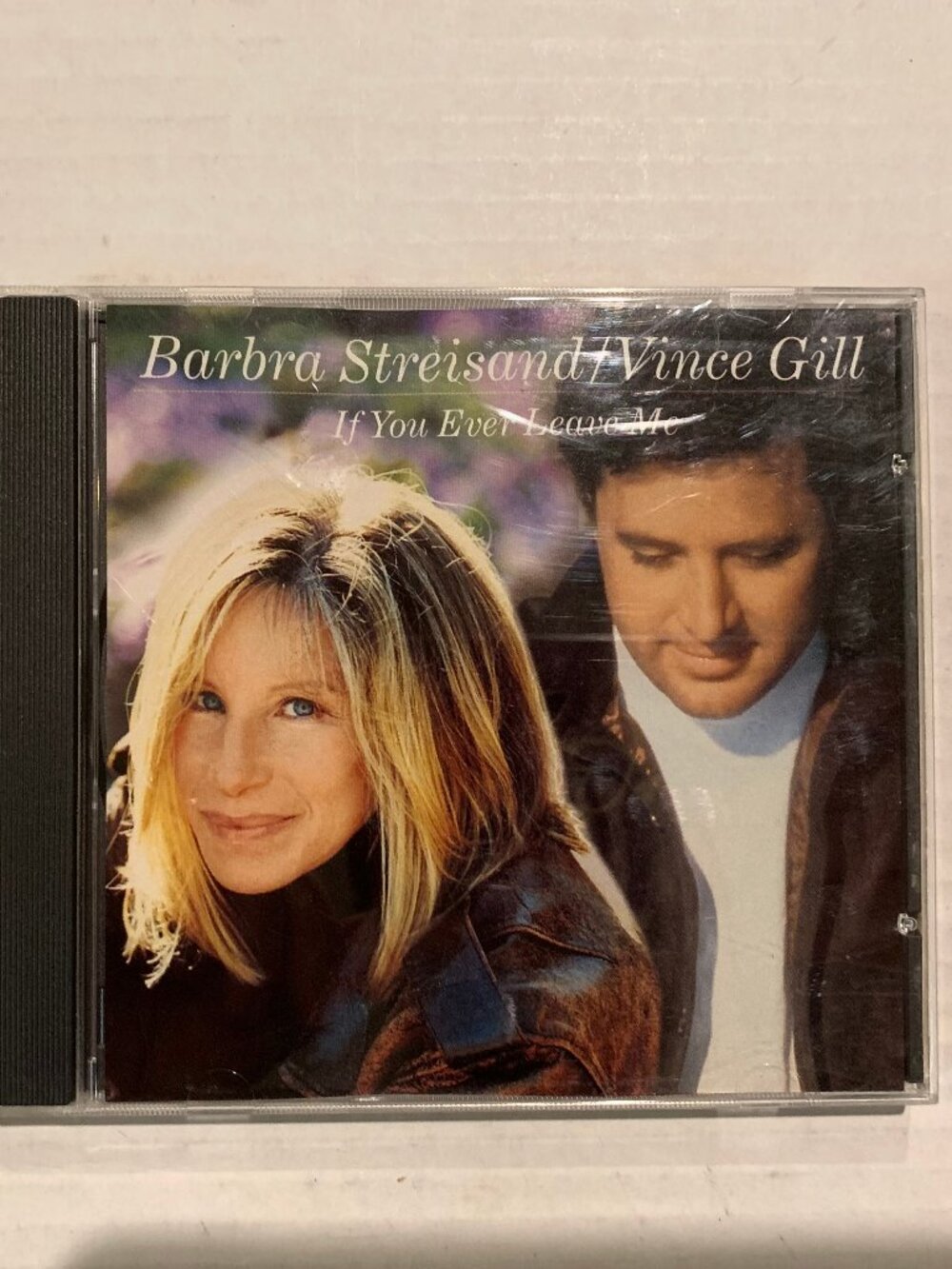 Barbara Streisand / Vince Gill - If You Ever Leave Me CD Single Promo (1999)